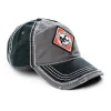 Outback Toys Agco, Allis, Massey & More<Vintage Allis Chalmers Logo Gray and Black Distressed Hat