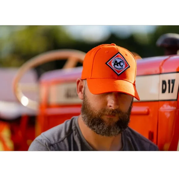 Outback Toys Agco, Allis, Massey & More<Vintage Allis Chalmers Logo Solid Orange Hat
