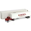 Manufacturer_ERTL Box Trucks & Trailers<1/64 Vintage ERTL Semi and Box Trailer