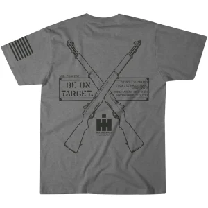 Outback Toys Ih Farmall<Vintage International Harvester Defense Division Crossed M1 Rifles Tee Shirt