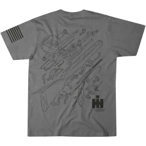 Outback Toys Ih Farmall<Vintage International Harvester Defense Division Exploded M1 Rifle Tee Shirt