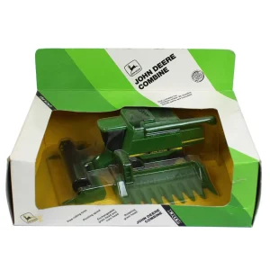 Manufacturer_ERTL Combines & Harvesters<1/64 Vintage John Deere Combine with Corn and Grain Heads (No Model Number)