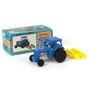 Manufacturer_Other Implements<Vintage Matchbox Ford Tractor with Harrow