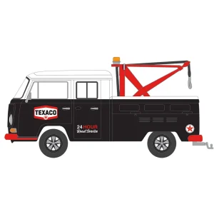 Manufacturer_Greenlight Collectibles Pickup Trucks<1/64 1973 Volkswagen Double Cab Pickup with Drop-In Tow Hook, Blue Collar Series 13