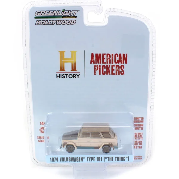 Manufacturer_Greenlight Collectibles Cars & Suvs<1/64 1974 Volkswagen Thing, American Pickers, Hollywood Series 39