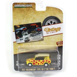 Outback Toys Cars & Suvs<1/64 1974 Volkswagen Thing, Vintage Ad Cars Series 8