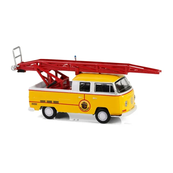 Manufacturer_Greenlight Collectibles Cars & Suvs | Pickup Trucks<1/64 1968 Volkswagen Type 2 Double Cab Pickup Ladder Truck, Smokey Bear Series 4