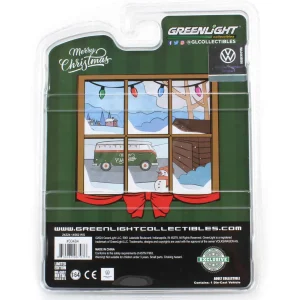 Manufacturer_Greenlight Collectibles Cars & Suvs<1/64 Volkswagen Type 2 Panel Van, Christmas 2024, Hobby Exclusive