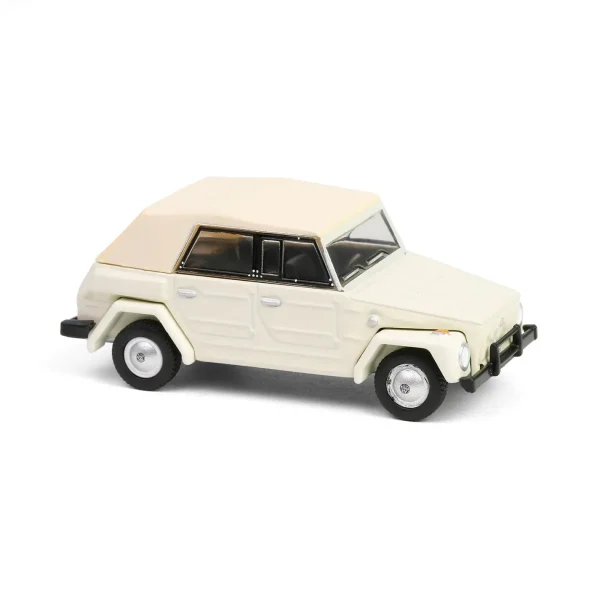 Manufacturer_Greenlight Collectibles Cars & Suvs<1/64 1973 Volkswagen Type 181 “The Thing”, Beige with Tan Soft Top, Club Vee-Dub Series 20