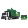 Manufacturer_First Gear, Inc. Tow & Straight Trucks<1/25 Waste Management Mack LR Refuse Truck w/ Lights & Sounds, McNeilus Meridian Front Loader & Bin