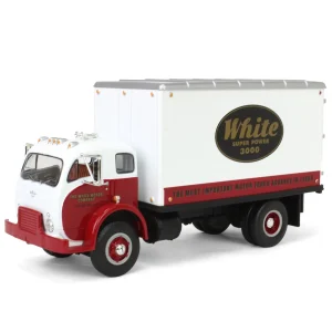 Manufacturer_First Gear, Inc. Box Trucks & Trailers<1/34 1953 White 3000 COE Delivery Van, White Super Power Decals, by First Gear