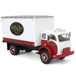 Manufacturer_First Gear, Inc. Box Trucks & Trailers<1/34 1953 White 3000 COE Delivery Van, White Super Power Decals, by First Gear