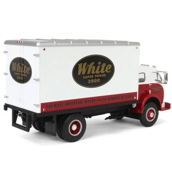 Manufacturer_First Gear, Inc. Box Trucks & Trailers<1/34 1953 White 3000 COE Delivery Van, White Super Power Decals, by First Gear