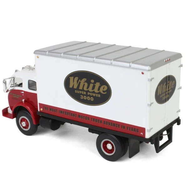 Manufacturer_First Gear, Inc. Box Trucks & Trailers<1/34 1953 White 3000 COE Delivery Van, White Super Power Decals, by First Gear