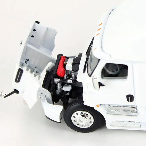 Manufacturer_DCP by First Gear Box Trucks & Trailers<1/64 White 2018 Freightliner Cascadia Sleeper & Utility Trailer w/ Skirts, DCP by First Gear