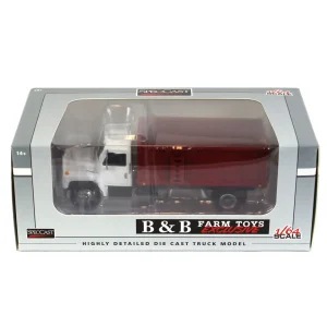 Manufacturer_SpecCast Dump Trucks<1/64 White 1982 International S1954 Grain Truck by SpecCast