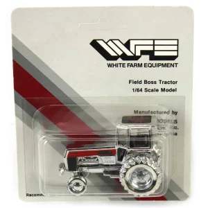 Manufacturer_Scale Models Christmas DéCor<1/64 White 2-180 Tractor 1985 Silver Plastic Christmas Ornament, 1st Edition