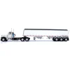 Manufacturer_DCP by First Gear Agricultural Trucks<1/64 White & Black Peterbilt 379 Day Cab with Lode King Grain Trailer, DCP by First Gear