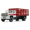 Manufacturer_DCP by First Gear Tow & Straight Trucks<1/64 White & Red 1970s GMC 6500 Stake Truck, DCP by First Gear
