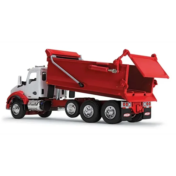 Manufacturer_DCP by First Gear Dump Trucks<1/64 White & Viper Red Kenworth T880 Rogue Dump, DCP by First Gear