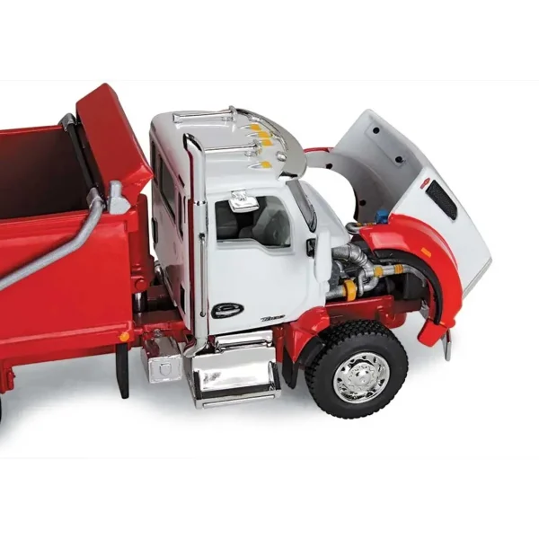 Manufacturer_DCP by First Gear Dump Trucks<1/64 White & Viper Red Kenworth T880 Rogue Dump, DCP by First Gear