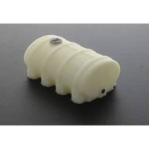 Outback Toys 3D Print & Small Accessories<1/64 White Elliptical Leg Tank, 2in Long, 3D Printed