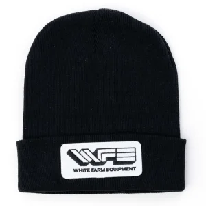 Outback Toys Agco, Allis, Massey & More<White Farm Equipment Logo Knit Hat