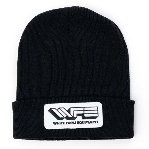 Outback Toys Agco, Allis, Massey & More<White Farm Equipment Logo Knit Hat