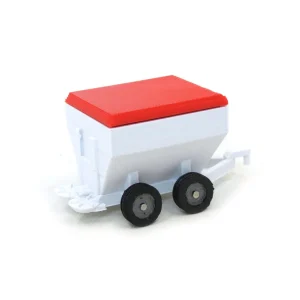 Outback Toys 3D Print & Small Accessories<1/64 White Fertilizer Spreader, 3D Print Plastic