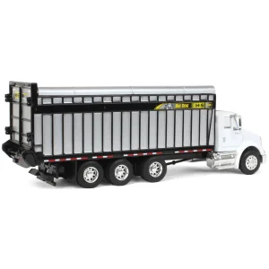 Manufacturer_SpecCast Agricultural Trucks<1/64 White International 8600 with H&S Big Dog 1226 Forage Box