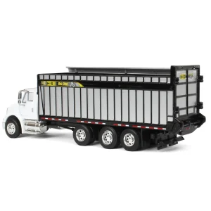 Manufacturer_SpecCast Agricultural Trucks<1/64 White International 8600 with H&S Big Dog 1226 Forage Box