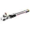 Manufacturer_Diecast Masters Lowboys & Flatbeds<1/50 White Kenworth T880 SBFA with White Trail King TK120 HDG Lowboy Trailer