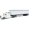 Manufacturer_SpecCast Box Trucks & Trailers<1/64 White Kenworth T660 Sleeper & Trailer with Double Rear Doors