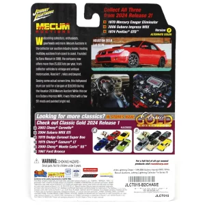 Manufacturer_Johnny Lightning Cars & Suvs<White Lightning Chase ~ 1/64 2006 Subaru Impreza WRX, White, Mecum Auctions, Johnny Lightning Collector Tin Series 15