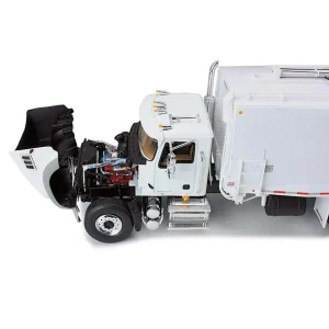Manufacturer_First Gear, Inc. Tow & Straight Trucks<1/34 White Mack Granite MP w/ McNeilus Rear Load Refuse Truck & Trash Cans