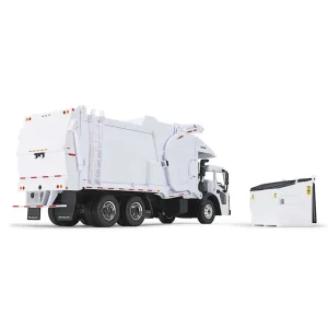 Manufacturer_First Gear, Inc. Tow & Straight Trucks<1/34 White Mack LR w/ McNeilus Meridian Front Loader & Dumpster