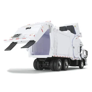 Manufacturer_First Gear, Inc. Tow & Straight Trucks<1/34 White Mack LR w/ McNeilus Meridian Front Loader & Dumpster