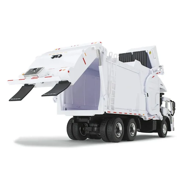 Manufacturer_First Gear, Inc. Tow & Straight Trucks<1/34 White Mack LR w/ McNeilus Meridian Front Loader & Dumpster
