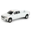 Manufacturer_ERTL Pickup Trucks<1/64 White RAM 3500 Die-cast Dually Pickup, ERTL Collect N Play