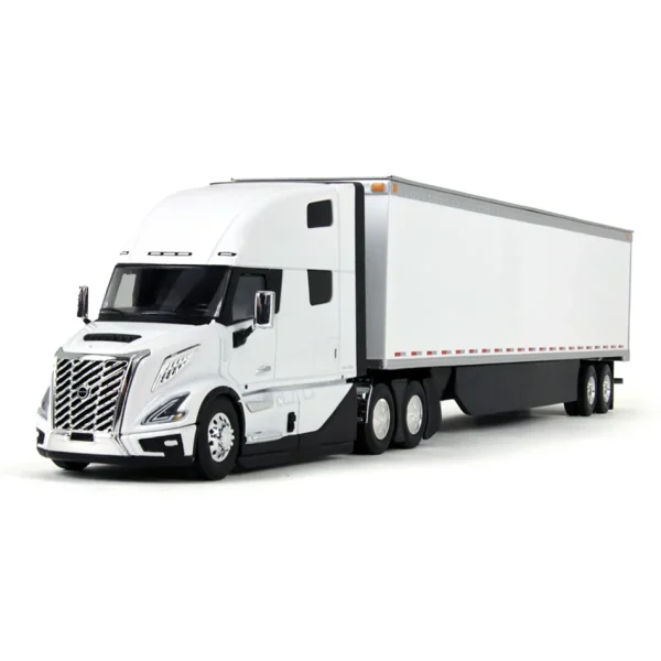 Manufacturer_DCP by First Gear Box Trucks & Trailers<1/50 White Volvo VNL 860 with White 53ft Trailer by First Gear, Inc.