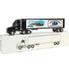 Manufacturer_ERTL Box Trucks & Trailers<1/64 White/GMC Aero Conventional Semi with Box Trailer, "Farm Show Capital of the World"