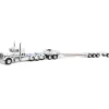 Manufacturer_DCP by First Gear Lowboys & Flatbeds<1/64 White/Light Blue Peterbilt 379 with Fontaine Magnitude Lowboy, Jeep & Stinger, DCP by First Gear