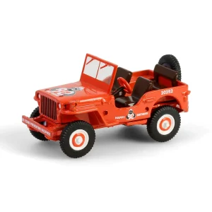 Manufacturer_Greenlight Collectibles Cars & Suvs<1/64 1944 Willys MB, Smokey Bear 80th Anniversary, Anniversary Collection Series 17