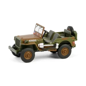 Manufacturer_Greenlight Collectibles Cars & Suvs<1/64 1942 Willys MB, 1st Canadian Tank Brigade, Three Rivers Regiment, England, Battalion 64 Series 5