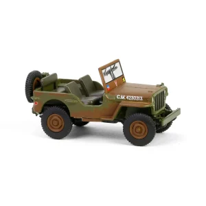 Manufacturer_Greenlight Collectibles Cars & Suvs<1/64 1942 Willys MB, 1st Canadian Tank Brigade, Three Rivers Regiment, England, Battalion 64 Series 5