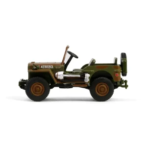 Manufacturer_Greenlight Collectibles Cars & Suvs<1/64 1942 Willys MB, 1st Canadian Tank Brigade, Three Rivers Regiment, England, Battalion 64 Series 5