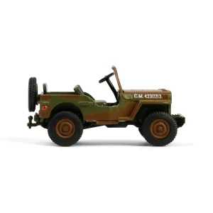 Manufacturer_Greenlight Collectibles Cars & Suvs<1/64 1942 Willys MB, 1st Canadian Tank Brigade, Three Rivers Regiment, England, Battalion 64 Series 5