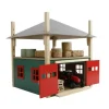 Outback Toys Wooden Barns & Large Accessories<1/32 Wooden Hay Barn with Loft and Adjustable Roof by Kids Globe