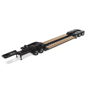 Manufacturer_Diecast Masters Lowboys & Flatbeds<1/50 XL 120 Low-Profile HDG Lowboy Trailer (Outrigger Style) with 2 Boosters and Jeep
