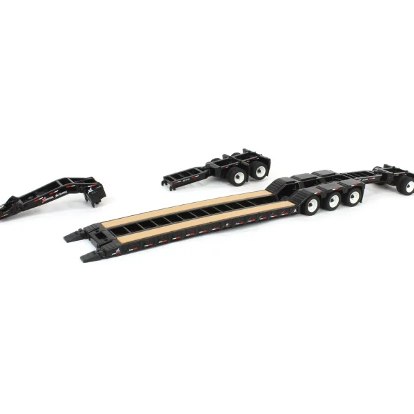 Manufacturer_Diecast Masters Lowboys & Flatbeds<1/50 XL 120 Low-Profile HDG Lowboy Trailer with 2 Boosters